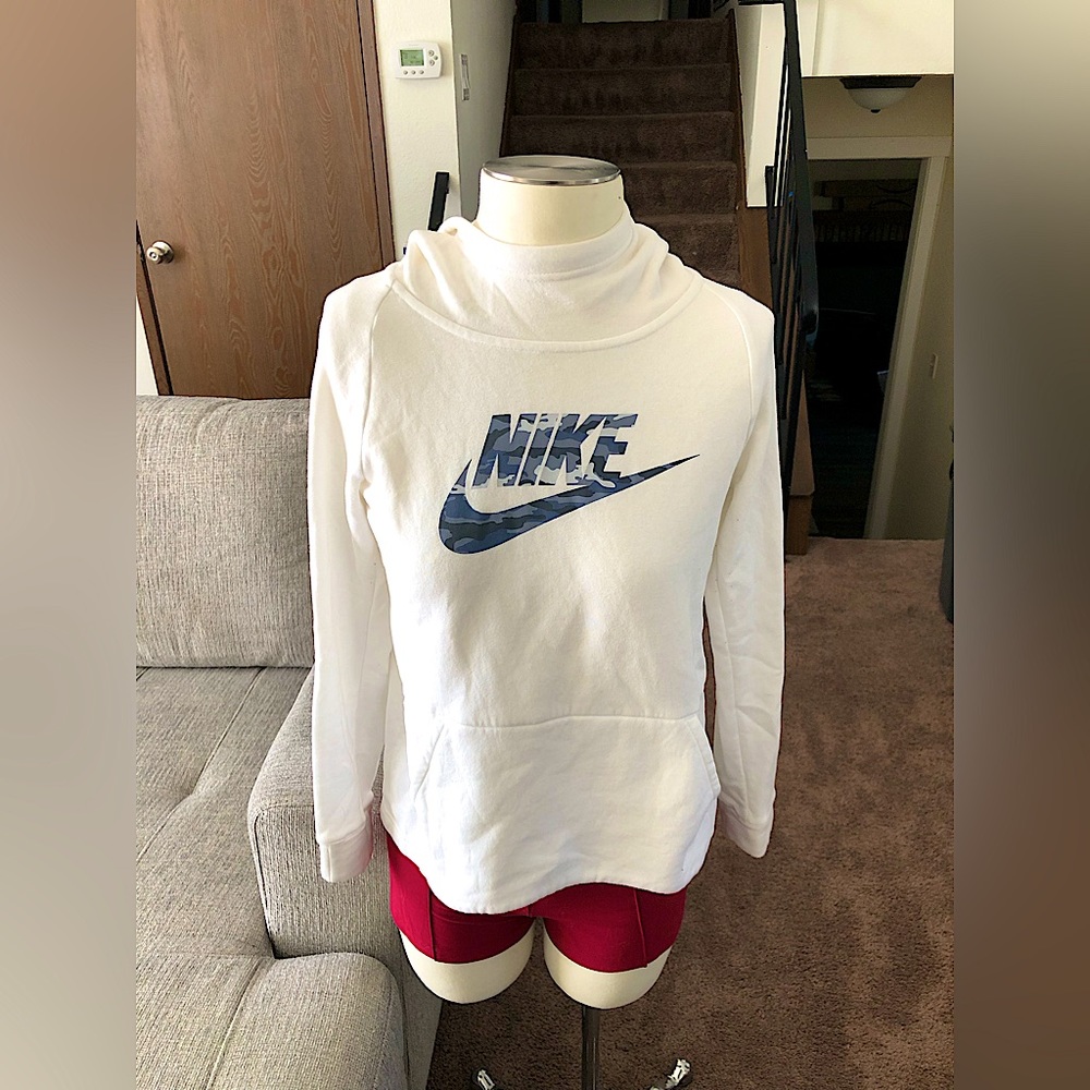 White Nike Hoodie
